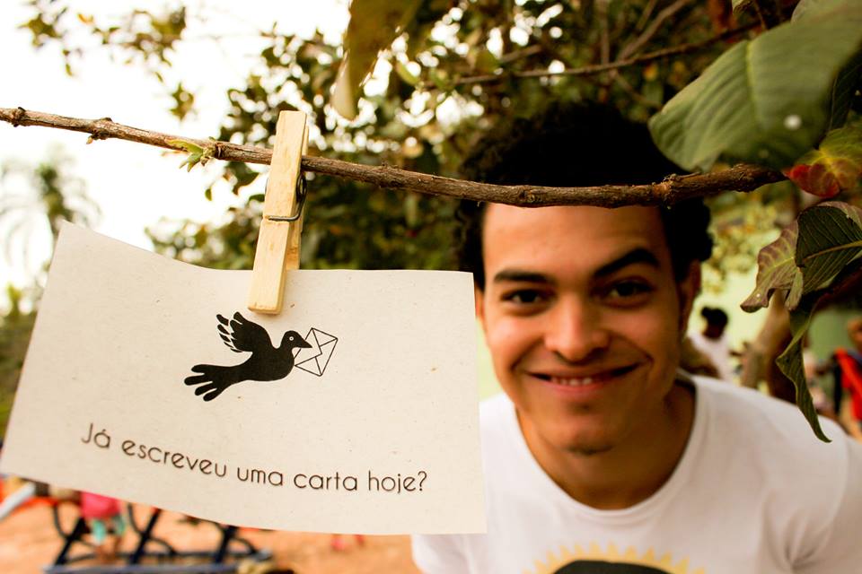 chá com cartas